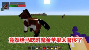 我的世界马吃什么驯化 我的世界怎么驯化马