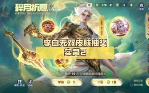 王者荣耀李白新皮肤抽奖技巧 李白新皮肤抽奖截图