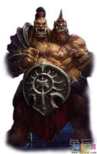 风暴英雄双头食人魔古加尔 双头食人魔表情包