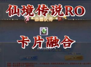 仙境传说RO手游2.0新版本：卡片与头饰收藏者的一大福音