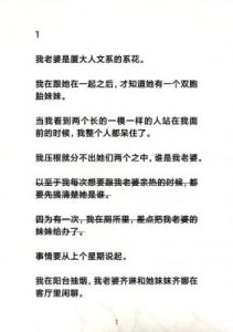 寻找真伪妻子的图文攻略