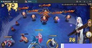 阴阳师手游中，雨女十层挑战的低配四兔子童男阵容