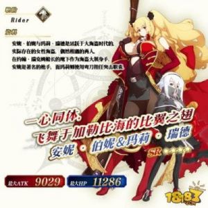 命运冠位指定FGO：安妮玛丽双子宝具本与幕间物语