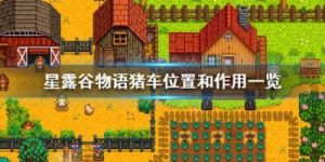 星露谷物语中猪车的必备物品推荐-星露谷物语猪车必备物品有哪些
