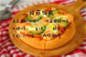 美味披萨的均衡酱料配比及制作方法