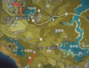 原神砂木采集点攻略