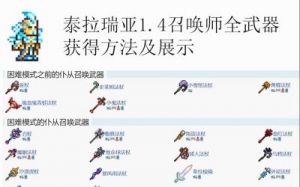 泰拉瑞亚前期必备武器及新手快速获取神装指南