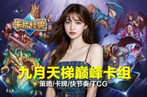 卡片怪兽平民卡组分享：卡片怪兽平民如何构建卡组