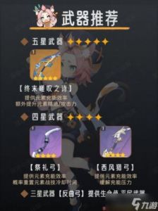 原神中迪奥娜的武器选择与应用