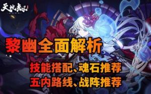 《天地劫：黎幽篇》加点技巧攻略