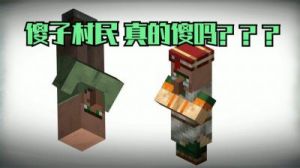 如何让“我的世界”中的“傻子”变成普通村民