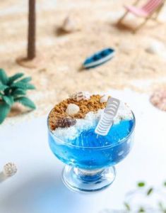 天美大象果冻星空制作方法：白凉粉与蝶豆花水，打造炫彩星空之美