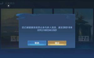 王者荣耀健康系统为何局数上限较低