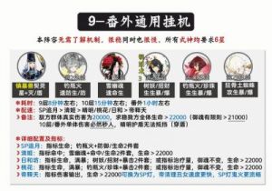 阴阳师粉婆婆秘闻：最强挂机阵容推荐