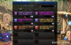 黑色晶体提升DNFnpc好感度的策略