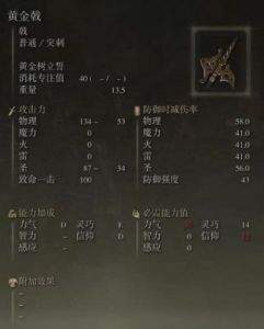 艾尔登法环指纹盾+蒙格温圣矛配装思路