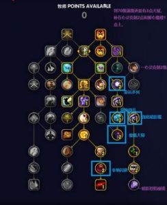 魔兽世界10.0版牧师通用天赋加点推荐