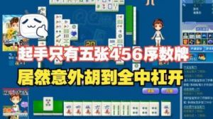 多乐麻将-16番牌型详解