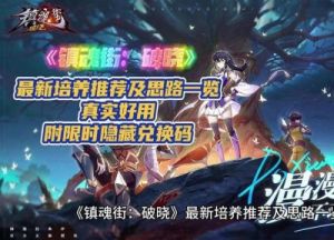 《镇魂街：《破晓》抽卡保底机制介绍