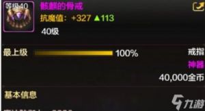 DNF骨戒哪个图比较好
