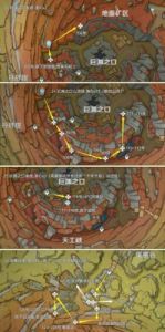 整理《原神》2.6版清心采集路线