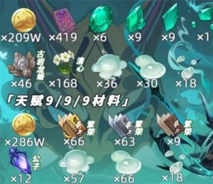 原神魈突破材料采集指南及消耗量整理