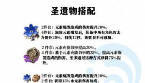 原神中行秋圣遗物与武器选择及培养心得
