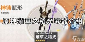 《原神2.1版本：薙草之稻光武器介绍》