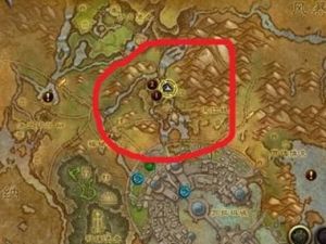 魔兽世界钓赞加孢子鱼技巧，魔铁矿藏点详解