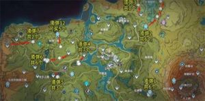 原神5.1劫波莲最快采集路线分享