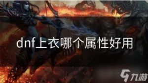 DNF上衣属性选择指南：如何选择最佳属性？