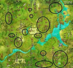 剑网3鲲鹏岛霸王马场刷马点位置详解【图文攻略】