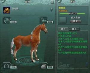 剑网3霸王马场声望提升方法大揭秘马匹等级要求一览