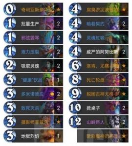 炉石传说无敌轮盘术卡组介绍及代码分享