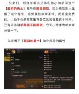 DNF称号分类、特点和推荐指南