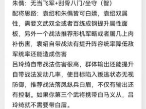 群英风华录吕玲琦主c阵容推荐: 关羽、张星彩、诸葛亮、华雄、吕玲琦
