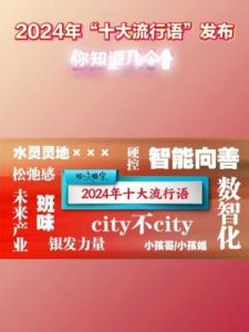 2024年十大网络流行语揭晓，你知道哪些？