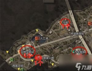 暗区突围游戏中较难找到的马厩仓库钥匙房位置和农场工具箱刷新点