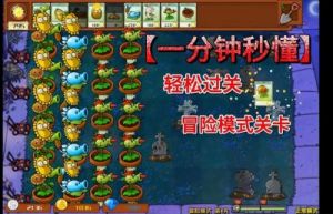 植物大战僵尸杂交版前院告急第4关通关攻略【更新】